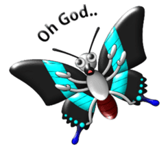 My Butterfly sticker #9674761