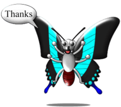 My Butterfly sticker #9674765