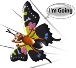 My Butterfly sticker #9674783