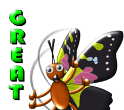 My Butterfly sticker #9674784