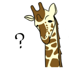 stylish animal sticker #9675032