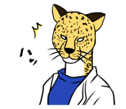 stylish animal sticker #9675049