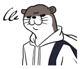 stylish animal sticker #9675051