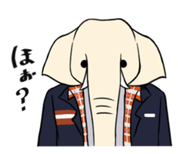 stylish animal sticker #9675054