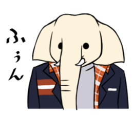 stylish animal sticker #9675062