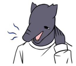 stylish animal sticker #9675065