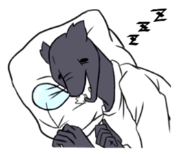 stylish animal sticker #9675067