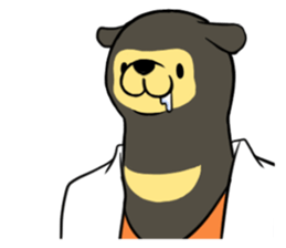 stylish animal sticker #9675068