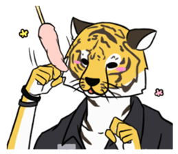 stylish animal sticker #9675070