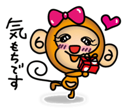 Wki-Wki Monchi (Valentine Ver.) sticker #9675116