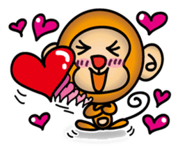 Wki-Wki Monchi (Valentine Ver.) sticker #9675124