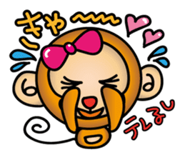 Wki-Wki Monchi (Valentine Ver.) sticker #9675128