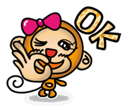 Wki-Wki Monchi (Valentine Ver.) sticker #9675130