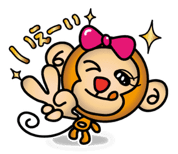 Wki-Wki Monchi (Valentine Ver.) sticker #9675140