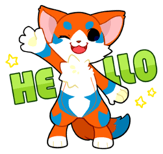 KEMO GURUMI petit : English sticker #9675752