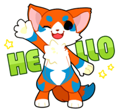 KEMO GURUMI petit : English sticker #9675752