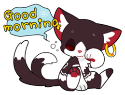 KEMO GURUMI petit : English sticker #9675754