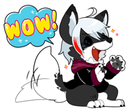 KEMO GURUMI petit : English sticker #9675756