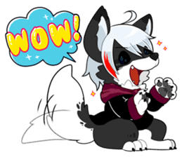 KEMO GURUMI petit : English sticker #9675756