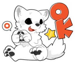 KEMO GURUMI petit : English sticker #9675757
