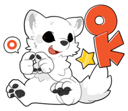 KEMO GURUMI petit : English sticker #9675757