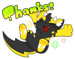 KEMO GURUMI petit : English sticker #9675759