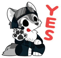 KEMO GURUMI petit : English sticker #9675760