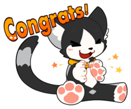 KEMO GURUMI petit : English sticker #9675764