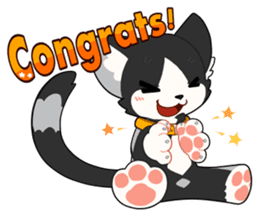 KEMO GURUMI petit : English sticker #9675764