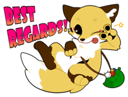 KEMO GURUMI petit : English sticker #9675765