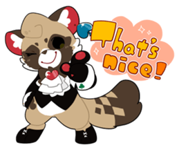 KEMO GURUMI petit : English sticker #9675766