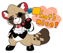 KEMO GURUMI petit : English sticker #9675766