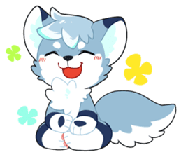 KEMO GURUMI petit : English sticker #9675769