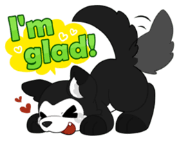 KEMO GURUMI petit : English sticker #9675770