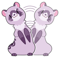 KEMO GURUMI petit : English sticker #9675772