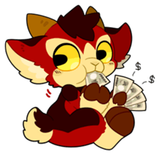 KEMO GURUMI petit : English sticker #9675773