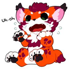 KEMO GURUMI petit : English sticker #9675775