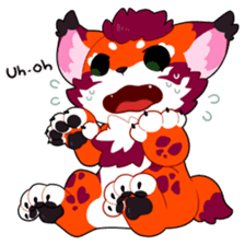 KEMO GURUMI petit : English sticker #9675775