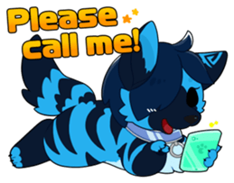 KEMO GURUMI petit : English sticker #9675780