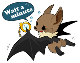 KEMO GURUMI petit : English sticker #9675783