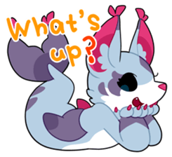 KEMO GURUMI petit : English sticker #9675785