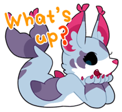 KEMO GURUMI petit : English sticker #9675785