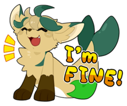 KEMO GURUMI petit : English sticker #9675787