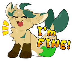 KEMO GURUMI petit : English sticker #9675787