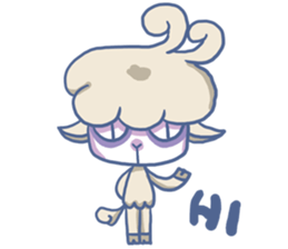 A Sleepy Sheep sticker #9675832
