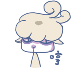 A Sleepy Sheep sticker #9675843