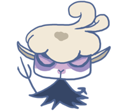 A Sleepy Sheep sticker #9675845