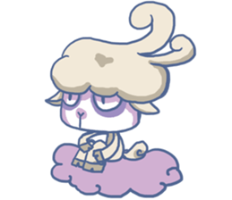 A Sleepy Sheep sticker #9675846