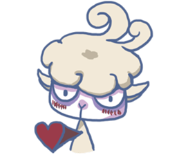 A Sleepy Sheep sticker #9675847
