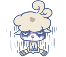 A Sleepy Sheep sticker #9675851